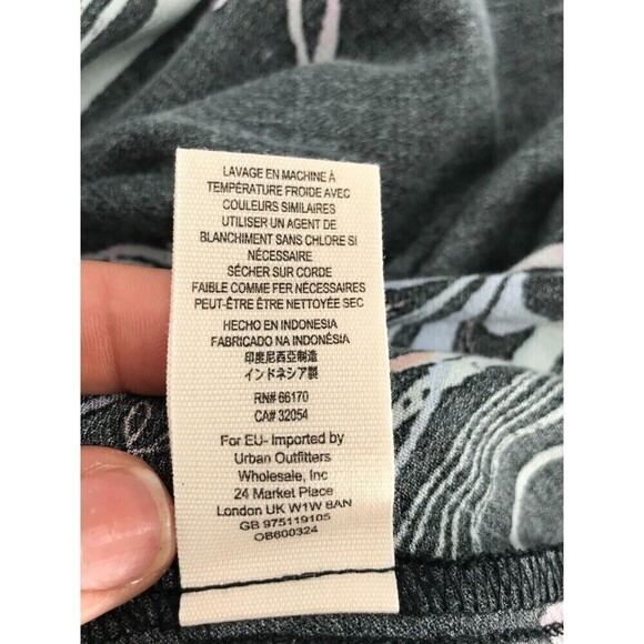 Free People‎ Clear Skies Black Cold Shoulder Tunic Dress XS Long Sleeve - Picture 8 of 12